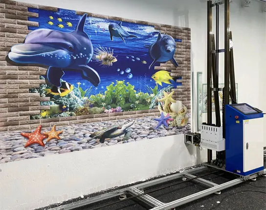wall printing machine